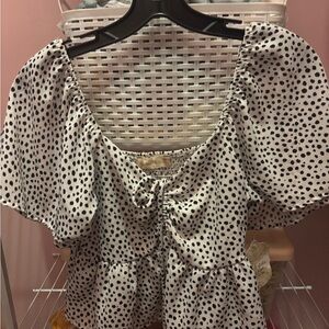 Altar’d State polka dot top